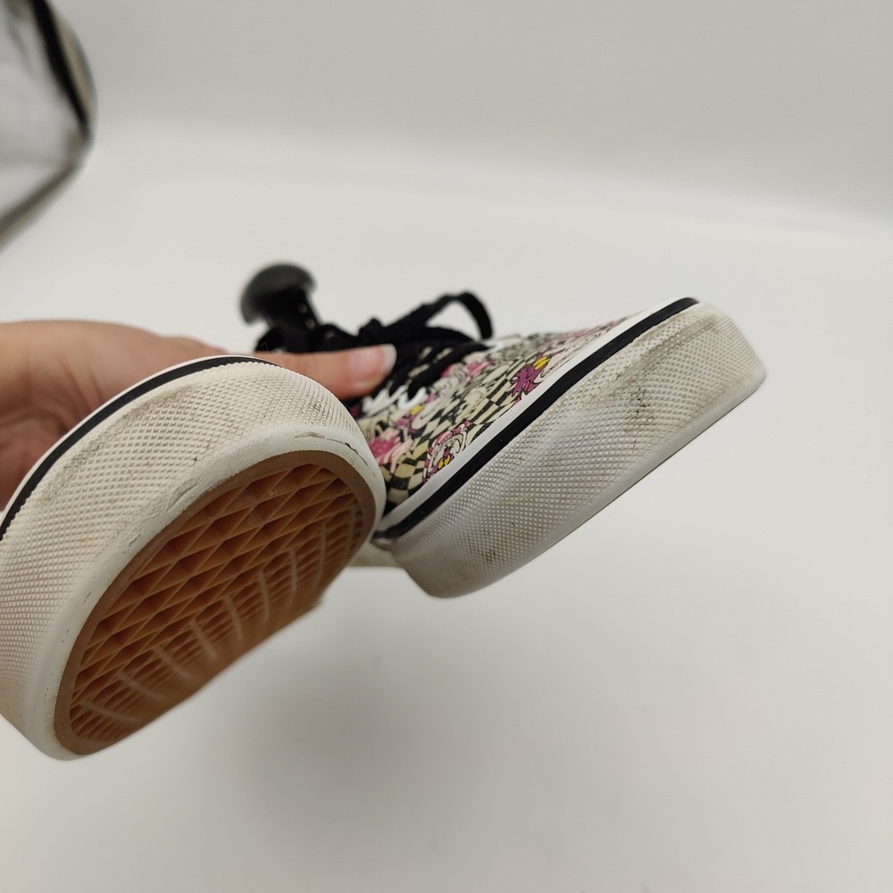 Vans x Disney Grunge Skater Alice in Wonderland Cheshire Cat Checker M 10 W 11.5 - Picture 11 of 16